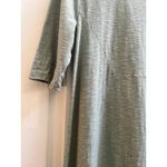 Cut Loose Sage Cotton Linen Short Sleeve A Line Dress Size Medium Lagenlook Green Photo 6