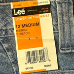 Lee  Jeans Womens Medium Blue Medium Wash Mid Rise Boot Cut Leg‎ Jeans NEW Photo 3