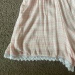 Miami  Romper - V-Neck, Spaghetti Strap, Tribal Print, Lace Leg Trim Photo 1