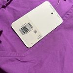 Levi's NWT Marcella Cotton Short-Sleeve Trapeze Dress COLOR: IRIS ORCHID Photo 5