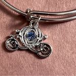 Disney Cinderella Silver Bracelet with Slipper & Pumpkin Carriage Charms Photo 2