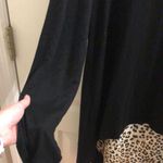 Indigo Blue Black & Cheetah Print Tunic Photo 1