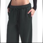 SKIMS  Cotton Fleece Classic Straight Leg Sweatpants Spruce Small NEW Photo 1