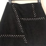 EXPRESS - New studded mini suede skirt Photo 2
