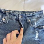 Wild Fable Skirt Womens 2 Distressed Denim Cut Off Pencil Stretch Summer Beach Photo 1