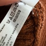 Free People  Beach Turtleneck Sweater OB1207478 Brown Rust Open Back Size Small Photo 8