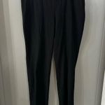 Eileen Fisher Stretch Crepe Pants Slim Fit Womens Large Black Pull On Ankle Pant Photo 2