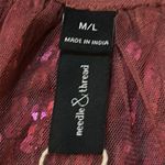 Needle & Thread  Scarlett Sequin Cape In Red Size M/L Photo 4