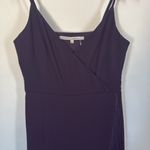 Rachel Rachel Roy Black Fringe Hem Spaghetti Strap Midi Dress Size 6 Photo 3