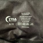 Zyia Light N Tight Liquid Shine Metallic Ombré High Rise B/W Leggings 8 Photo 6