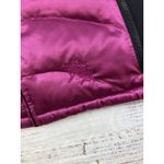 HARLEY DAVIDSON Downs Filled Fleece Lined Satin Logo Jacket Women’s L Hot‎ Pink Size L Photo 4