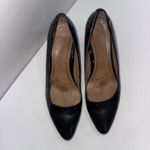 Vionic Mia Black Leather Pumps Old Money Formal Office Pointed Toe Workwear Shoe Photo 2