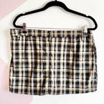 Y2K Plaid Low Rise Skirt, Indie‎ Sleaze Mall Goth Soft Grunge 2000s Medium Photo 1