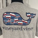 Vineyard Vines  T-shirt .‎ USA flag . Cotton . Size L ( teen) Photo 4