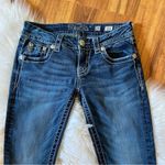 Miss Me Low Rise Embellished Straight Leg Jeans Photo 5