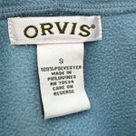 Orvis  Ultra Soft Blue Fleece Hooded Full Zip Jacket Photo 1