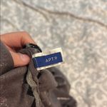 Apt. 9  Gray Patterned Scarf Photo 3