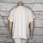 Crown & Ivy NWT Size 3X White Short Sleeve Baby Terry Tee Shirt Top Photo 2
