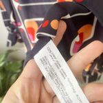 ZARA  High Neck Satin Effect Printed Blouse Photo 5