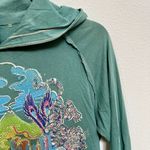 Ed Hardy  WOMENS SAGE PULLOVER BLING HOODIE SIZE LARGE Rhinestones Long sleeve Photo 5