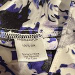 Parker Hawthorn Oceanside Combo Silk Racerback Dress Blue S Photo 8