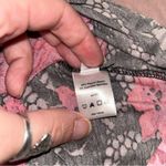 Venus  floral mock halter neck long sleeve bodycon ruched midi dress M keyhole Photo 8