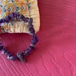 Amethyst Handmade Stretched Bracelet Standard Size Photo 2