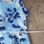 Adidas NWT Racerback Active Dress Womens S Blue Floral Tie Dye Skater Fit Tennis Photo 5