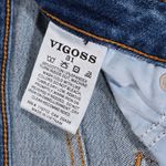 Vigoss Marley Skinny Jeans Women's Blue Distressed Frayed Hem Size 31 Photo 9