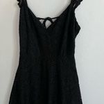 Lulus LULU’S Black Lace Sleeveless Flare Mini Dress Size S NWT Photo 3