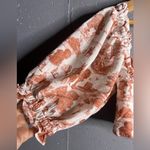 WeWoreWhat Coco Top in Vintage Voile Sage Multi Size Large White Photo 4