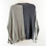 Vintage Havana Long Sleeve Crewneck Colorblock Sweater Green Gray Medium Photo 2