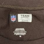 NFL Team Apparel  Brown & White Cleveland Browns Football Women's Tee Size Medium Photo 4