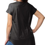 NFL Foco  Women's Black Graphic Tee Baltimore Ravens Photo 1