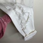 AGOLDE  90s Relaxed Fit Distressed High Waisted White Denim Jeans Size 28 Photo 3