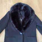 Forever New  Classic Coat with  Faux Fur Collar and Removable Fur Cuffs Photo 6