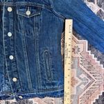 Old Navy Denim Jacket with Cream Sherpa Collar/ Interior 100% Cotton Size XS Photo 11