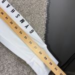 Gymshark  White Long Sleeve Athletic Top Women's Size S Mesh Panels Logo Photo 3