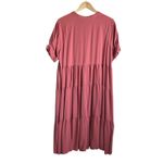 Wonderly Women Midi Dress PL Rose Tier Boho Festival Modest Prairie Cottagecore Photo 2