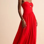 Lulus  Red Maxi Dress Photo 0