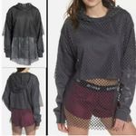 Tops Ivy Park Double Layer Mesh Net Shirt Hoodie Sz M Photo 1