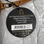 NWT Handbag Butler Mighty Purse Brown Leather Zip Phone Charging Wristlet Photo 3