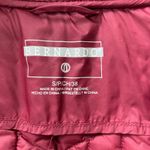 Bernardo  Primaloft Quilted Puffer Jacket Women's Small Taupe Zip Hooded Coat Photo 3