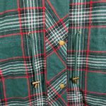 Maurice's  Women’s 2X Green Plaid Sherpa Lined Vest Cozy Cottagecore Layering Photo 1