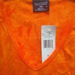 90's Vintage Polo Jeans Co Ralph Lauren V Neck Top Orange Size M Photo 1