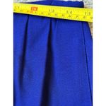 Valerie Stevens Valerie‎ Stevens Women's Royal Blue Button Blazer & Skirt 2 Piece Suit Set 12 Photo 7