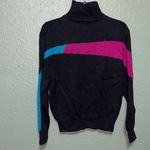 Vintage OSSI Ski Wear Colorblock Sweater Unisex 80s 90s Size M Photo 5