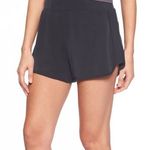 Athleta  Serenity Modal Soft Shortie Shorts Black Small Photo 0