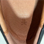 Frye Lena Floral Slip On Sneakers size 9.5 Black Leather Loafers Casual Shoes Photo 3