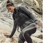 Athleta Fjord Hybrid PrimaLoft Jacket charcoal gray size small Photo 12